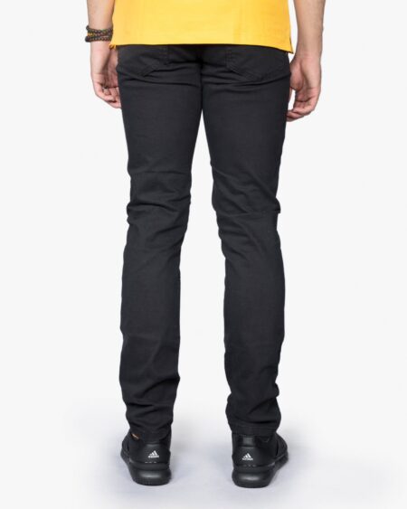 شلوار جین مردانه مشکی - مشکی - پشت