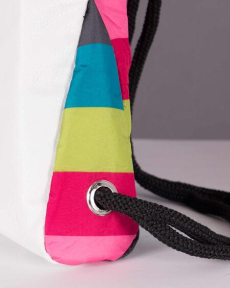 کیف اسپرت رنگی مدل ریبوک - سفید - بند