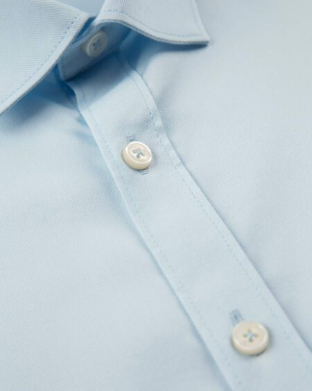 پیراهن کتان مردانه VK9915- آبی یخی (3)