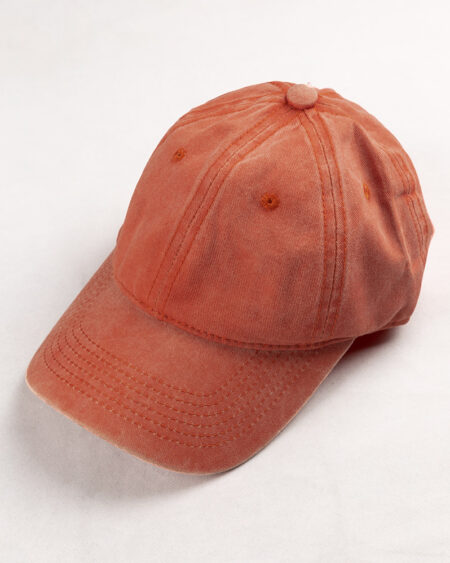 کلاه کپ مردانه K158- نارنجی1